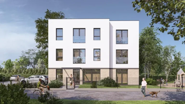 Nowoczesny budynek przedszkola terapeutycznego w Redzie